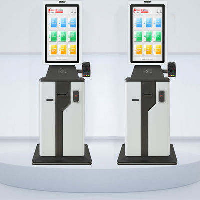 タッチスクリーン付きの自動販売機キオスク