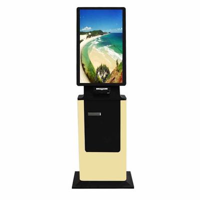 購入 レストランのためのLCD LEDの自己支払のキオスク機械サポートA4プリンター online manufacture