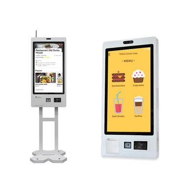 購入 Ordering Kiosk Machine Self Service Ticket Printer Card Reader Payment Touch Screen Kiosk with Barcode Reader POS for Restaurant online manufacture