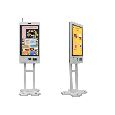 購入 Indoor Interactive Kiosk Touch Screen Order Android Self Service Check Out Machine Self Ordering Kiosk Terminal online manufacture