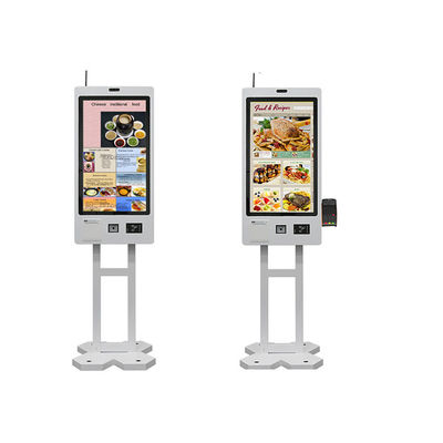 購入 Customized 21.5inch POS System Floor Stand or Wall Mount Touch Screen Self Service Payment Food Ordering Kiosks for Restaurant online manufacture