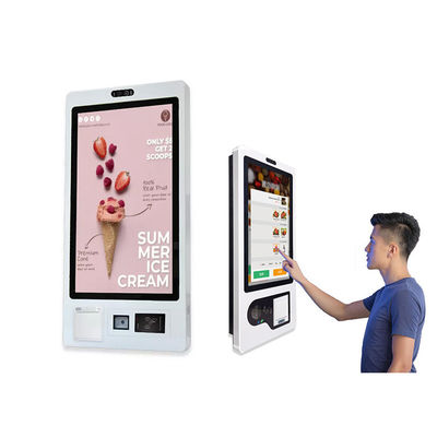購入 23.8 インチ サーマル プリンター切符自動販売機支払い注文キオスク機で建てられました。 online manufacture