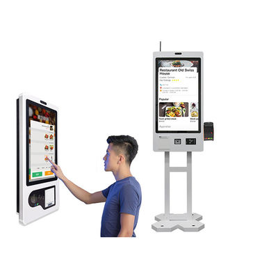 購入 32インチの自己レジ係機械床の立場の自己サービス支払のキオスク online manufacture