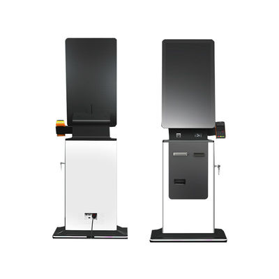 購入 27インチ32インチフロアスタンドタッチスクリーンホテル自動支払い端末キオスク現金コインチェックインセルフサービス端末キオスク online manufacture