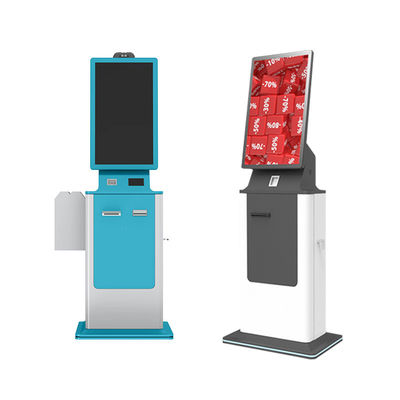 購入 OEM/ODMの自己サービス キオスク機械は機能機械接触ビルの支払プリンター走査器NFCをカスタマイズする online manufacture