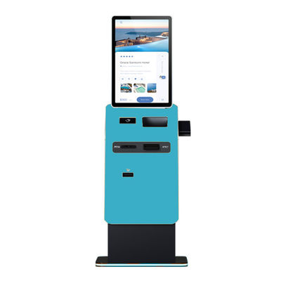 購入 Self Service Kiosk Touch Screen Terminal Cash Acceptor Cash Dispenser Card Reader Payment Kiosk online manufacture