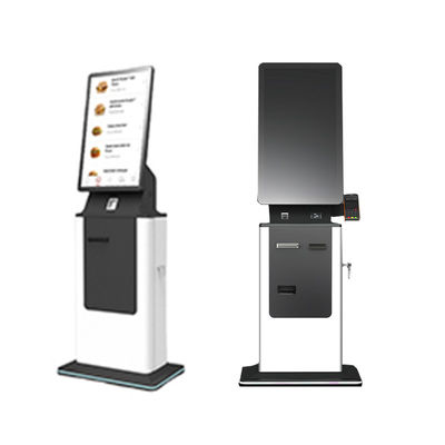 購入 Self Service Passport Scanner Boarding Pass Printing Machine Floor Stand Hotel Check in Cash Payment Kiosk Option Including SDK online manufacture