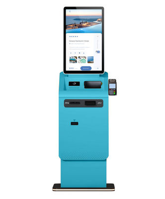 購入 Crtlyセルフサービスキオスク ターミナル 現金配達機 紙幣受領機 通貨交換機 現金請求書 決済キオスク online manufacture
