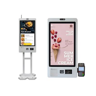 購入 Android/Win7/8/10 室内および床スタンドの設置のための自己注文キオスク online manufacture