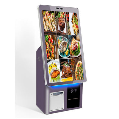購入 レストランおよび小売店向けのサーマル プリンタおよび RFID カード リーダーを備えた高度な LCD タッチ スクリーン セルフ支払いキオスク online manufacture
