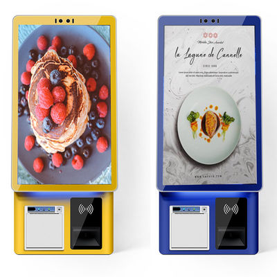 購入 容量スクリーンセルフサービスターミナル キオスク デスクトップ スマートレストラン セルフオーダーキオスク online manufacture