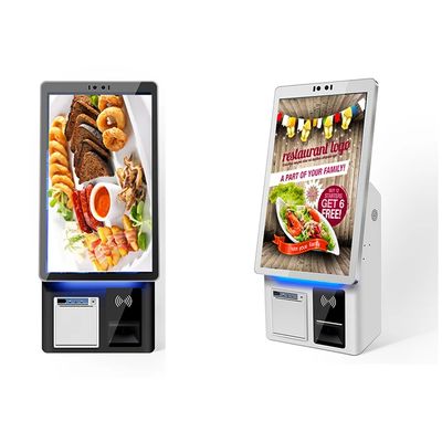 購入 タッチスクリーンインターフェースと磁気カードとQRコードのための熱プリンタ付きのLCDチケット販売機 online manufacture