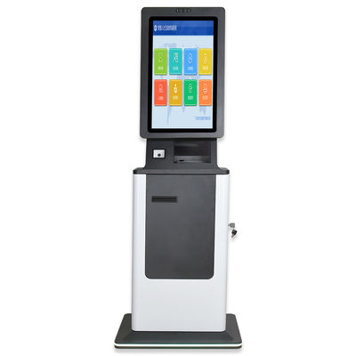 購入 バイオメトリクセルフキャッシャーマシン 壁にマウントされたAndroidタッチスクリーン クレジットカード online manufacture