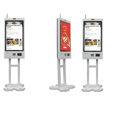 購入 温度プリンタと10点タッチスクリーンでカスタマイズ可能なレストランキオスク online manufacture