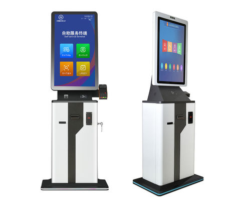 自動チェックイン キオスク Android タッチ スクリーン キオスク 発券 自動販売機 支払い