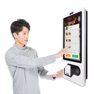 マクドナルドのKFCのレストランのためのタッチ画面の自己の支払の自動注文のキオスク