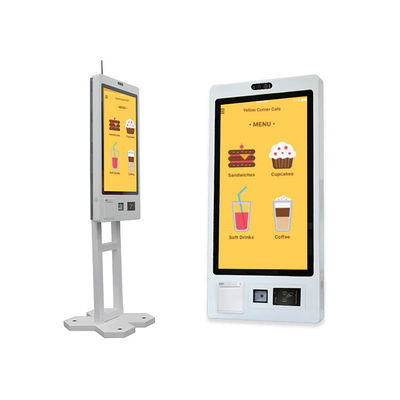 自宅注文キオスク Android タッチスクリーン レストラン 食品注文 決済システム 領収書 プリンター 自宅サービス 決済機 キオスク