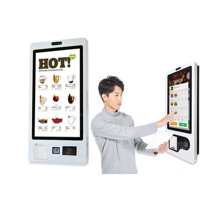 クレジットカード決済オプションのカスタマイズ可能なタッチキオスク Android/Win 7/8/10