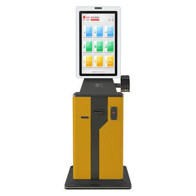 多言語イーサネット結合性のプラスチック暗号自動支払機機械