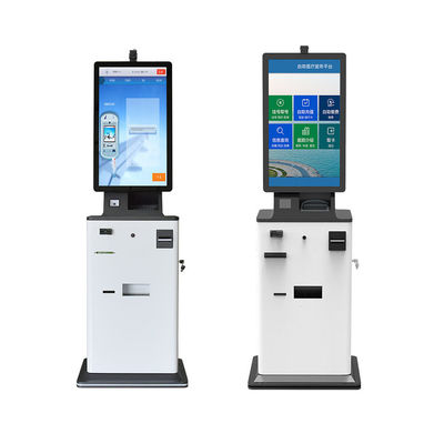 プリンターおよび現金払いの自己サービス自動販売機、スマートな自動切符のキオスク