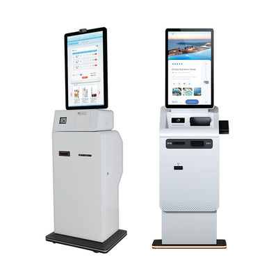 ATM キオスク 鍵付きサービスと熱プリンタ付きのウィンドウ通貨交換機