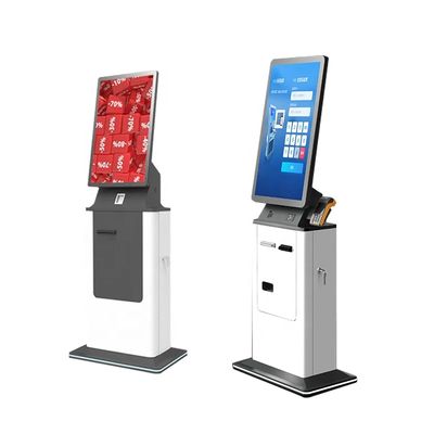 ホテルセルフサービスキオスク機 カード発行と現金受付