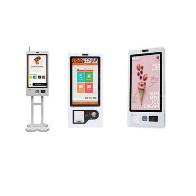 Android/Win7/8/10 レストラン用のセルフサービス注文キオスク 壁掛けデザイン