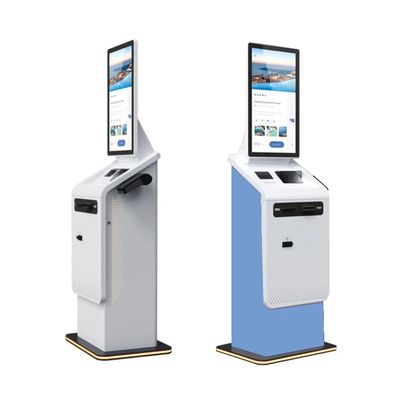 Crtly 32インチ アンドロイド 自己現金決済 自営業 電子キオスク チケットプリンタ