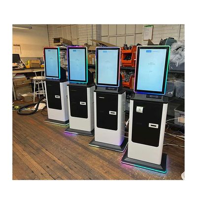 タッチスクリーンインターフェイスとWin/Linuxソフトウェアの付加的な現金決済キオスク