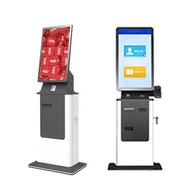 自営業チケット印刷 カメラとスキャナー付きの決済キオスク