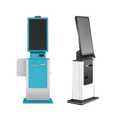 レストランの注文キオスク バーコードスキャンとチケット印刷