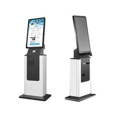 スピード ホテルのロビー 自動カード配送ターミナル ブルートゥースWiFi接続とバーコードスキャナー