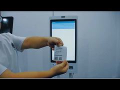 21.5インチセルフサービス ファーストフードの注文キオスク レストランの支払い受付 デモ